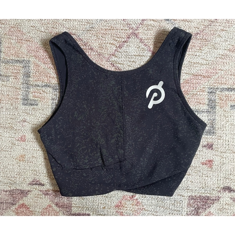 Peloton X Lululemon Energetic Edge Reflective Crop